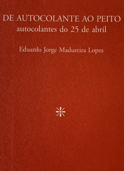 De autocolante ao peito